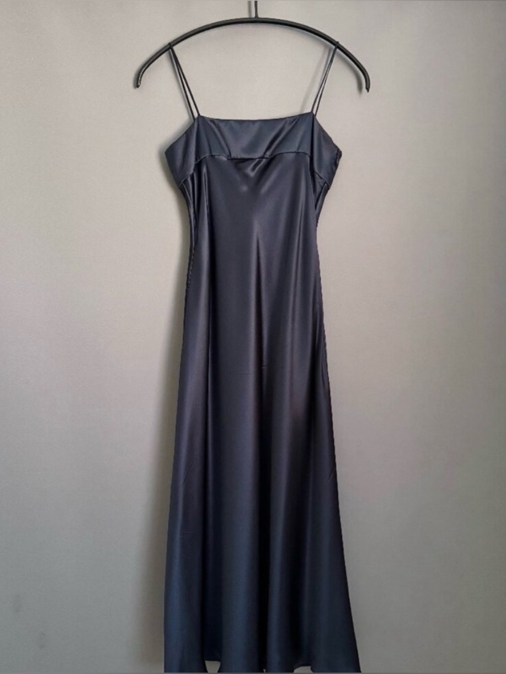 Emporio Armani Navy Silk Dress Made in Italy (Size 36)